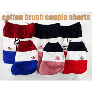 Trendy Adidas Nike Combi- Couple Shorts Cotton Fabric (1)