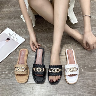 【LaLa】Womens Designer Summer Slippers New Quality Fashion Korean Style shoes