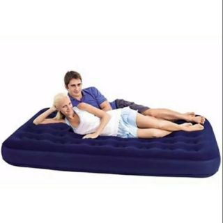 Bestway Inflatable Double Person Air Bed (Blue) (1)
