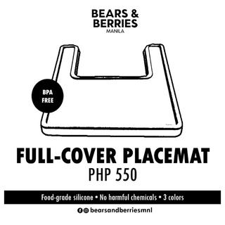 【Ready Stock】Baby ✜✷♣Full-Cover Silicone Placemat (for IKEA Antilop)
