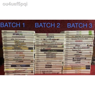 ▣✇✤Wii games ntsc-usa cds original batch 1