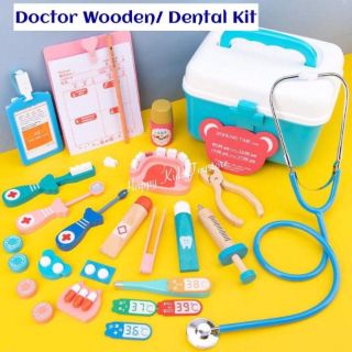 Kids Wooden Doctor & Dental kit