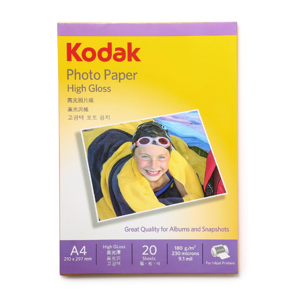 Kodak High Gloss Photo Paper A4