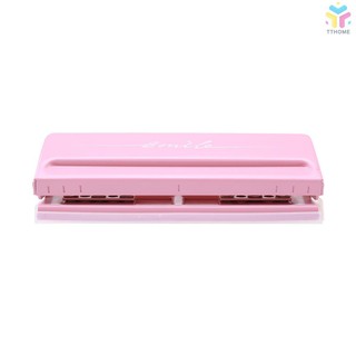 Ready Stock/▥T&T Adjustable 6-Hole Desktop Punch Puncher for A4 A5 A6 B7 Dairy Planner Organizer Six (2)