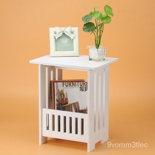 【spot goods】 ☾◘（Spot Goods）LWW Small Square Coffee Table Simple Living Room with Magazine Storage 0n