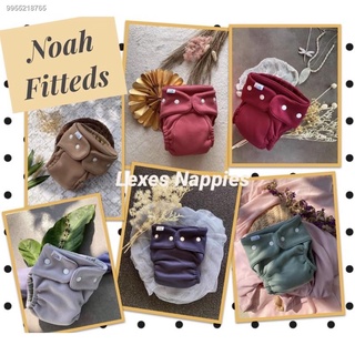 ☃Nip Nappies Noah Fitteds Cloth Diaper
