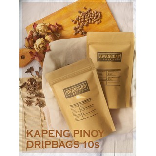 RESELLERS Awanggan Coffee Drip Bag Coffee 10's (Barako, Benguet, Kalinga, Sagada, Mocha, Vanilla)