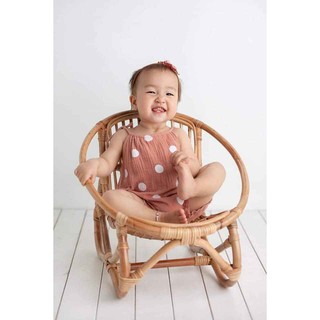 High quality rattan chair for babies, real photos taken by shop