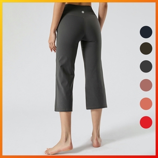 6 Color Lululemon Women Yoga 21‘’Running Jogger Pants Cropped Trousers Leggings 2082