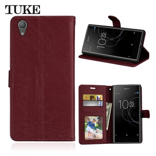 Sony XA1 Plus Ultra Flip Leather Cover with Photo Frame
