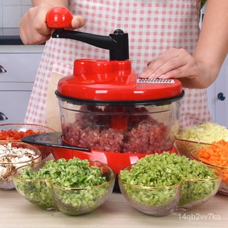 Mixer Food Processor Kitchen Manual Powerful Egg Blender Meat Grinder Vegetable Chopper Shredder Sta