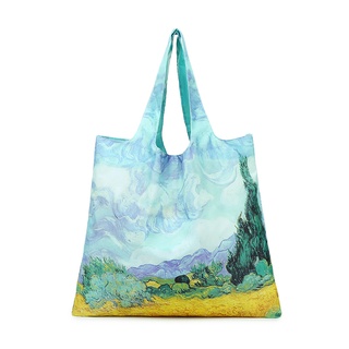 Van Gogh Shopping Bag Graphic Tote Carry Bag Shopper Bag Women Canvas Handbag Fashion Casual Bag Eco