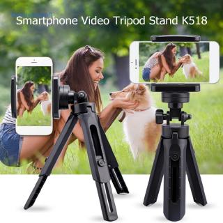 ELE Telescopic Smartphone Tripod Stand Handle Grip Selfie Stick with Phone Clip