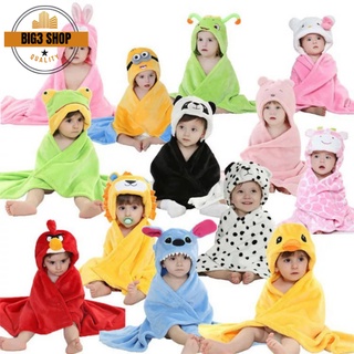 Flagship Cotton flannel baby blanket hooded bath towel Swaddle