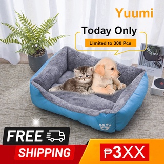 In Stock COD Yuumi Pet Bed Dog Cat House Sleeping Pad Dirt Resistant Easy To Clean Large Pet