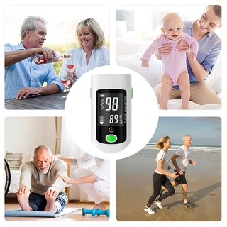 COD Fingertip Finger Pulse Oximeter Monitor Meter Clip Pulse Oximetry Tester Pulse Heart Rate Meter (5)