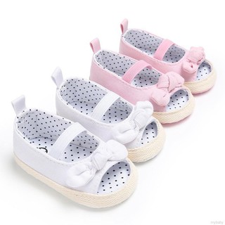 MyBaby Newborn Princess Baby Girls Shoes Bow Soft Pram Crib First Walkers