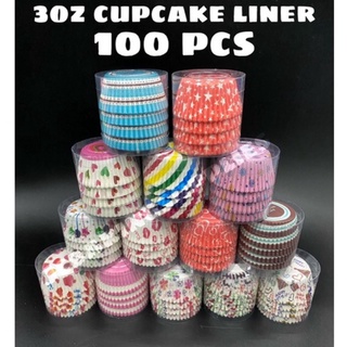 100pcs 3oz Cupcake Liner Cute Design Cupcake Liner Paper Liner
