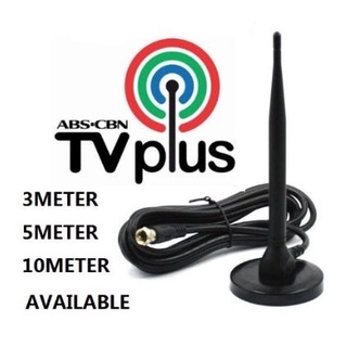 COD ABS-CBN Antenna for ABS CBN Digibox TV Plus 3 5 10 Meters TV Plus Remote Control
