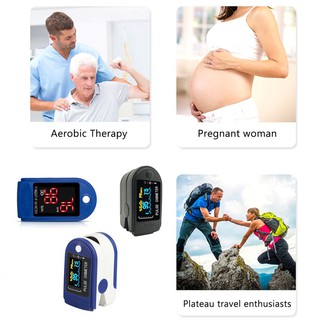 ❤COD❤ Finger Clip Pulse Oximeter Portable Oximeter Blood Oxygen Saturation Monitor (5)