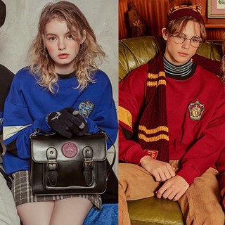 Harry Potter Series Ravenclaw Hoodie Cosplay Slytherin Sweatshirt Uniform Costume Hufflepuff Jumper Scarf