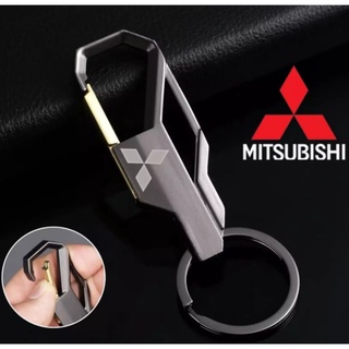 Mitsubishi Motorcycle Car Keychain Men's Creative Alloy Metal Keyring Keychain Key