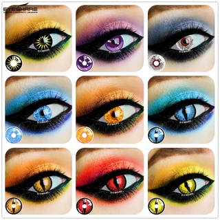[Ready stock] Eyeshare New Design Cosplay Contact Lenses 12 Colors Cosmetics for Halloween 14.5mm Eyes Lens