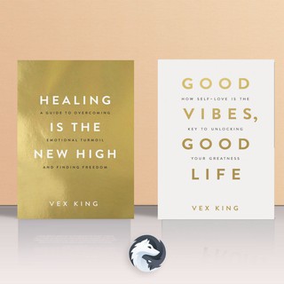 Good Vibes Good Life / Healing is the New High Book Paper in English for Hobbies