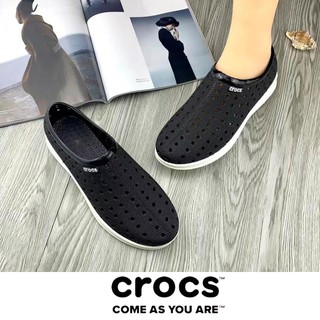 Men's fashion breathable soft sole sports shoes rubber shoes (40-45)#crocs-like