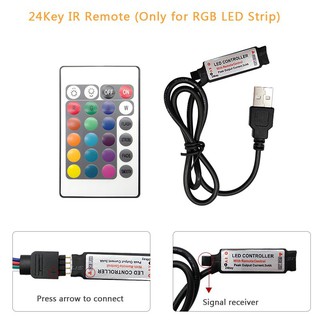 USB Copper Wire Led Light Strip lamp 2835 SMD DC5V Flexible Tape Ribbon 1M 2M 3M 4M 5M HDTV TV Deskt