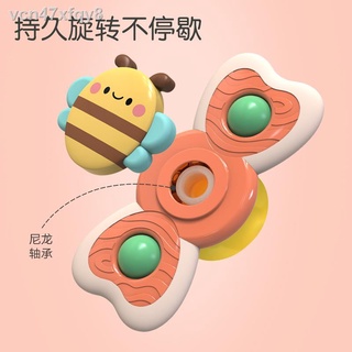 ♗ↂ♛Rotating flower sucker turn and turn toy baby fun dining chair baby rotating cartoon fingertip to