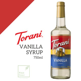TORANI VANILLA Syrup (1)