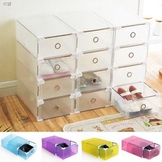 ❈✕▥KM✔ Colorful Stockable Shoe Box Storage Organizer Shoe Box Foldable Drawer Case Storage COD