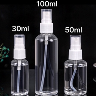 spray bottle☼◈panda fashion 【READY STOCK】Botol Spray PET 100ml Plastik Natural Tutup Bening 100 Ml