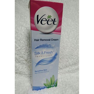 Veet hair removal cream silk & fresh sensitive skin (100g)