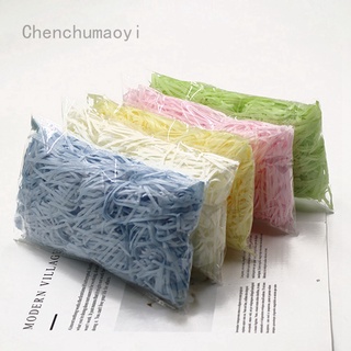 Chenchumaoyi 20g 7 colors Shredded Paper Silk Filling Gift Box Decoration Valentine's Day Raffia Filler Wedding Candy Box Gift Filled Colored Paper Silk