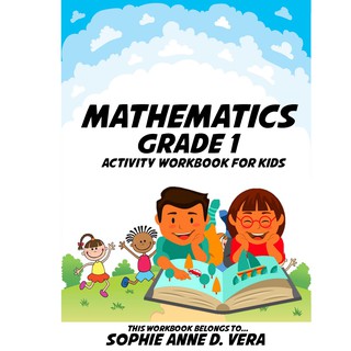 GRADE 1 WORKBOOK MATHEMATICS / 60 PAGES / COLORED / BOOKBINDED / WITH FREE PENCIL
