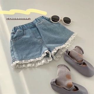 Girls' Denim Shorts Summer Outer Wear Pants Baby Girl Summer Clothes New Western Style Children Clothes Children's Clothing