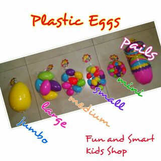 FUNandSMART Plastic Eggs