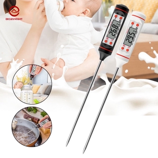LCD Digital Kitchen Probe Thermometer Food Cooking