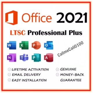 Office 2019 & 2021 Version Microsoft For Windows 10 & 11 / Mac 10.13+