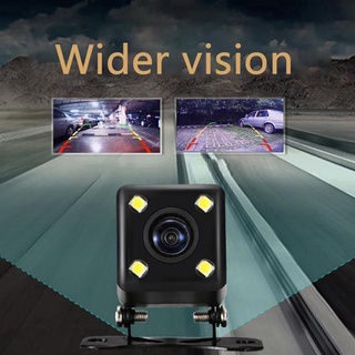 【Ready Stock】◑№┇Universal Car Rear View Camera Auto Parking Reverse Backup Night Camera Vis I0U0