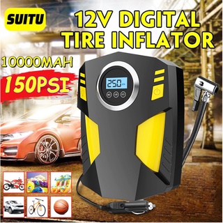 SUITU Brand Car Tire Inflator ST-5002 12V Air Pump Portable Electirc Car Air Compressor Air Inflator