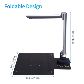Aibecy F60A USB Document Camera Scanner 5 Mega-Pixel HD Camera A4 Capture Size with LED Light Teaching Software for Teacher Classroom Online Teaching Course Distance Learning Education (6)