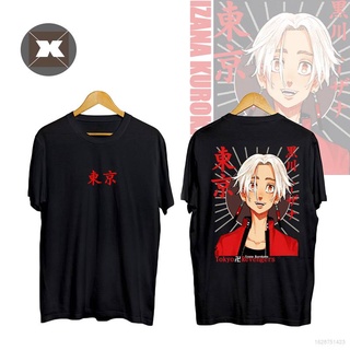LFD Tokyo Revengers-Izana Kurokawa T-shirt Short Sleeve Anime Casual Graphic Tops Tokyo Mikey Tee Shirt Plus Size Cosplay