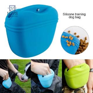 Pet Dog Training Bag Dog Snack Treat Pouch Silicone Portable Waist Bag