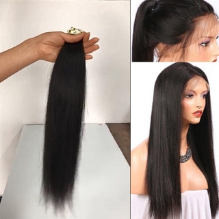 Multiple Sizes Thick Clip in Real Human Hair Extension Black Hairpieces