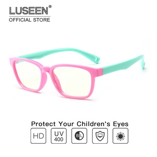 LUSEEN Anti Radiation Eye Glasses for Kids Anti Blue Light Eye Glasses with Case Protect Eyewear for Boys and Girls