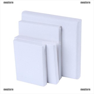 【Ready Stock】卍【YEbab】 Blank White Mini Small Stretched Artist Canvas Art Board Acrylic Oil Paint TYC