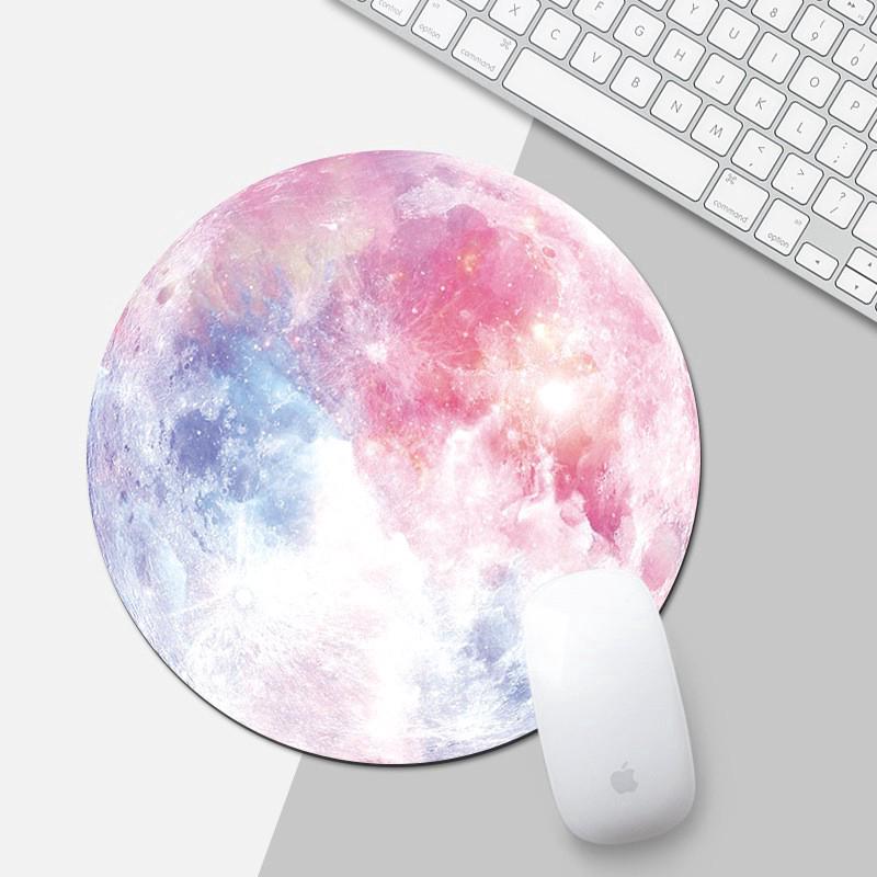 Cute Cartoon Thick Round Mouse Pad